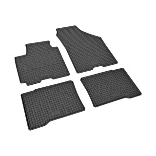 Gummimatten für SUZUKI Swift ab 2017 - schwarz, 1,5 cm Rand