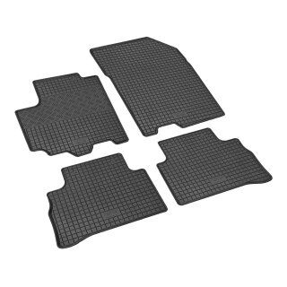 Gummimatten für SUZUKI Vitara 1,4 Hybrid ab 2020 - schwarz, 1,5 cm Rand
