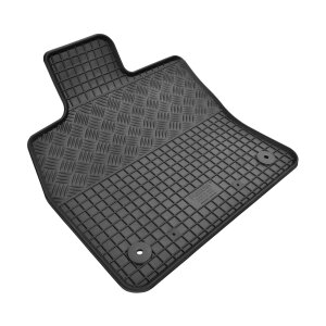 Gummimatten für SKODA Octavia IV ab 2020 - schwarz, 1,5 cm Rand