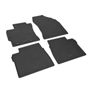 Gummimatten für TOYOTA Corolla XI ab 2013 bis 2019 - schwarz, 1,5 cm Rand