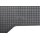 Gummimatten für TOYOTA Hilux Double Cab ab 2016 - schwarz, 1,5 cm Rand