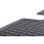 Gummimatten für TOYOTA Hilux Double Cab ab 2016 - schwarz, 1,5 cm Rand