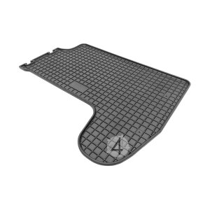 Gummimatten für TOYOTA Yaris II ab 2006 bis 2011 - schwarz, 1,5 cm Rand
