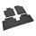 Gummimatten für TOYOTA Yaris III 2012 bis 2012 - schwarz, 1,5 cm Rand