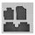Passgenaue Gummifußmatten von RIGUM passend für TOYOTA Yaris III 2012 bis 2012