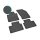 Gummimatten für VOLVO S60 III PHEV ab 2018 - schwarz, 1,5 cm Rand