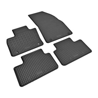 Gummimatten für VOLVO XC40 ab 2018 - schwarz, 1,5 cm Rand