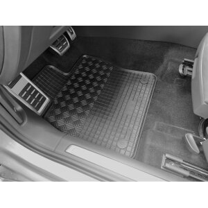 Gummimatten für VW Arteon Shoting Brake ab 2020 - schwarz, 1,5 cm Rand