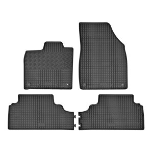 Gummimatten für VW ID.3 ab 2020 - schwarz, 1,5 cm Rand