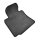 Gummimatten für VW Jetta ab 2005 bis 2011 - schwarz, 1,5 cm Rand