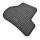 Gummimatten für VW Jetta ab 2005 bis 2011 - schwarz, 1,5 cm Rand