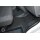 Gummimatten für VW T6. 1 Transporter/Caravelle/Multivan ab 2019 - 2/3Sitze - schwarz, 1,5 cm Rand