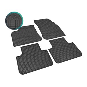 Gummimatten für VW Touareg ab 2018 - schwarz, 1,5 cm Rand