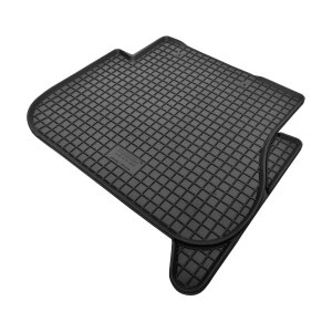 Gummimatten für VW Touran ab 2003 bis 2015 - 5Sitze - schwarz, 1,5 cm Rand