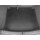 Kofferraumwanne für AUDI A3 Sportback ab 2004 bis 2013 - schwarz, rutschfest, wasserdicht, 1,5 cm rand,