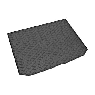 Kofferraumwanne für AUDI A3 Sportback sb 2013 bis 2020 - schwarz, rutschfest, wasserdicht, 1,5 cm rand,