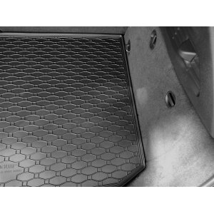 Kofferraumwanne für AUDI A3 Sportback sb 2013 bis 2020 - schwarz, rutschfest, wasserdicht, 1,5 cm rand,