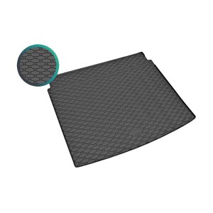 Kofferraumwanne für AUDI Q3 ab 2021 - schwarz, rutschfest, wasserdicht, 1,5 cm rand,