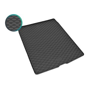 Kofferraumwanne für BMW 4 F32 Stufenheck ab 2014 bis 2021 - schwarz, rutschfest, wasserdicht, 1,5 cm rand,