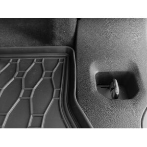 Kofferraumwanne für BMW X3 G01 ab 2018 - schwarz, rutschfest, wasserdicht, 1,5 cm rand,