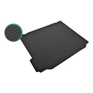 Kofferraumwanne für BMW X5 E70 ab 2007 bis 2013 - schwarz, rutschfest, wasserdicht, 1,5 cm rand,