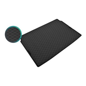 Kofferraumwanne für Citroen e-C4 ab 2021 - schwarz, rutschfest, wasserdicht, 1,5 cm rand,
