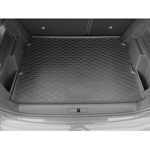 Kofferraumwanne für Citroen e-C4 ab 2021 - schwarz, rutschfest, wasserdicht, 1,5 cm rand,