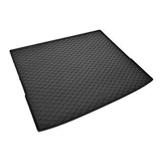 Kofferraumwanne für FORD Focus Kombi Hybrid ab 2020 - schwarz, rutschfest, wasserdicht, 1,5 cm rand,