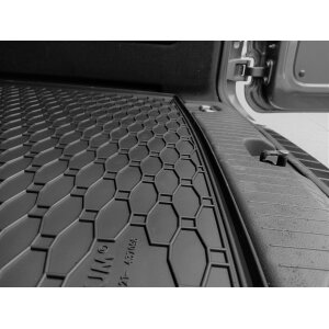 Kofferraumwanne für FORD Tourneo Connect ab 2022 | 5Sitze - schwarz, rutschfest, wasserdicht, 1,5 cm rand,