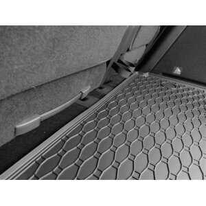 Kofferraumwanne für FORD Tourneo Connect ab 2022 | 5Sitze - schwarz, rutschfest, wasserdicht, 1,5 cm rand,