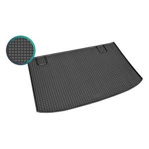 Kofferraumwanne für HYUNDAI ix20 ab 2010 - schwarz, rutschfest, wasserdicht, 1,5 cm rand,