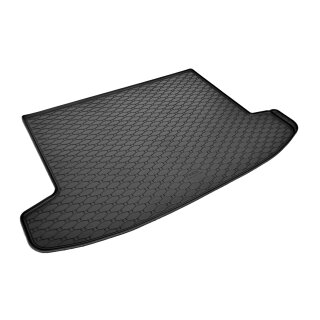 Kofferraumwanne für HYUNDAI Tucson ab 2021 - schwarz, rutschfest, wasserdicht, 1,5 cm rand,