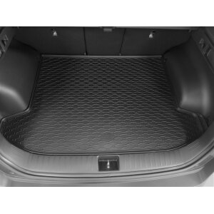 Kofferraumwanne für KIA Sportage HEV ab 2022 - schwarz, rutschfest, wasserdicht, 1,5 cm rand,