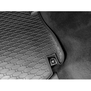 Kofferraumwanne für LAND ROVER Range Rover Evoque ab 2011 - schwarz, rutschfest, wasserdicht, 1,5 cm rand,