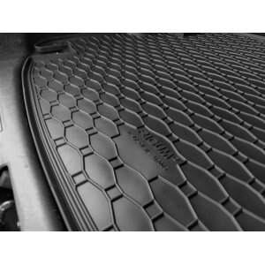 Kofferraumwanne für LAND ROVER Range Rover Evoque ab 2011 - schwarz, rutschfest, wasserdicht, 1,5 cm rand,