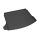 Kofferraumwanne für MAZDA 3 Schrägheck ab 2013 - schwarz, rutschfest, wasserdicht, 1,5 cm rand,