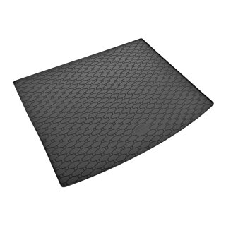 Kofferraumwanne für SEAT Ateca 4x4 ab 2016 - schwarz, rutschfest, wasserdicht, 1,5 cm rand,