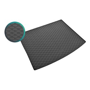 Kofferraumwanne für SEAT Ateca 4x4 ab 2016 - schwarz, rutschfest, wasserdicht, 1,5 cm rand,