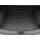 Kofferraumwanne für SEAT Leon Schrägheck ab 2020 - schwarz, rutschfest, wasserdicht, 1,5 cm rand,