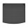Kofferraumwanne für SEAT Leon ST ab 2014 bis 2020 - schwarz, rutschfest, wasserdicht, 1,5 cm rand,