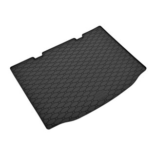 Kofferraumwanne für SEAT Mii ab 2011 - schwarz, rutschfest, wasserdicht, 1,5 cm rand,