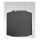 Kofferraumwanne für SEAT Toledo ab 2013 - schwarz, rutschfest, wasserdicht, 1,5 cm rand,