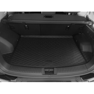 Kofferraumwanne für SSANGYONG Korando ab 2019 - schwarz, rutschfest, wasserdicht, 1,5 cm rand,
