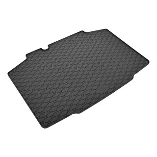 Kofferraumwanne für SKODA Kamiq ab 2019 - schwarz, rutschfest, wasserdicht, 1,5 cm rand,