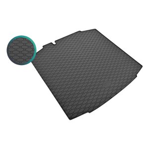 Kofferraumwanne für SKODA Rapid Limousine ab 2012 - schwarz, rutschfest, wasserdicht, 1,5 cm rand,