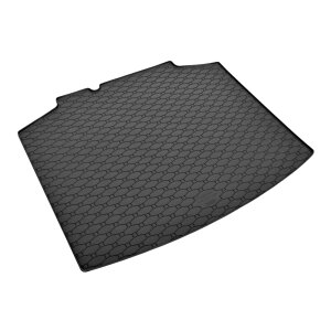Kofferraumwanne für SKODA Scala ab 2019 - schwarz, rutschfest, wasserdicht, 1,5 cm rand,