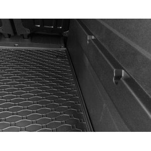 Kofferraumwanne für TOYOTA Proace City ab 2020 | 5Sitze L1 - schwarz, rutschfest, wasserdicht, 1,5 cm rand,