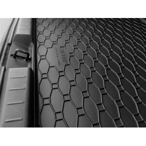 Kofferraumwanne für TOYOTA Yaris ab 2006 - schwarz, rutschfest, wasserdicht, 1,5 cm rand,