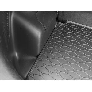 Kofferraumwanne für TOYOTA Yaris ab 2006 - schwarz, rutschfest, wasserdicht, 1,5 cm rand,