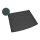 Kofferraumwanne für VW Caddy ab 2005 bis 2021 | 5 Sitzer - schwarz, rutschfest, wasserdicht, 1,5 cm rand,